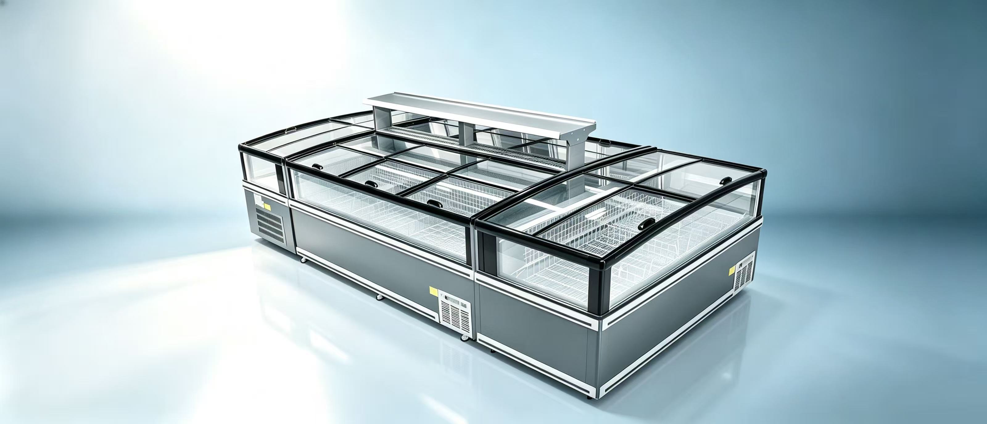 Quality Supermarket Island Freezer factory