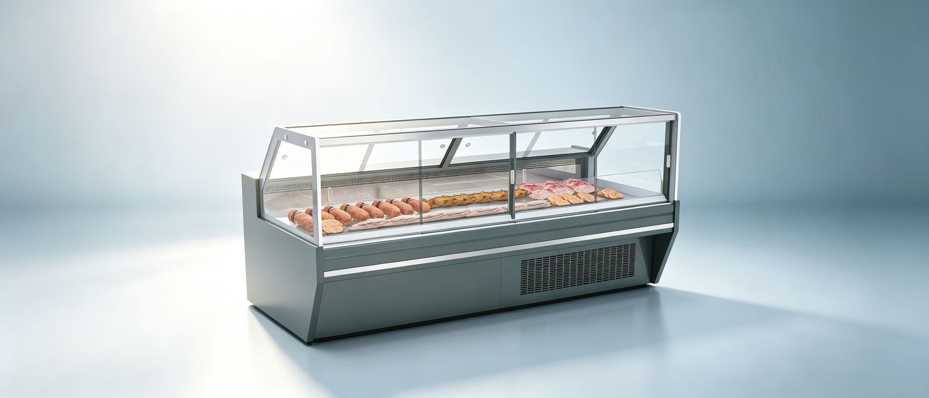 Quality Supermarket Island Freezer factory